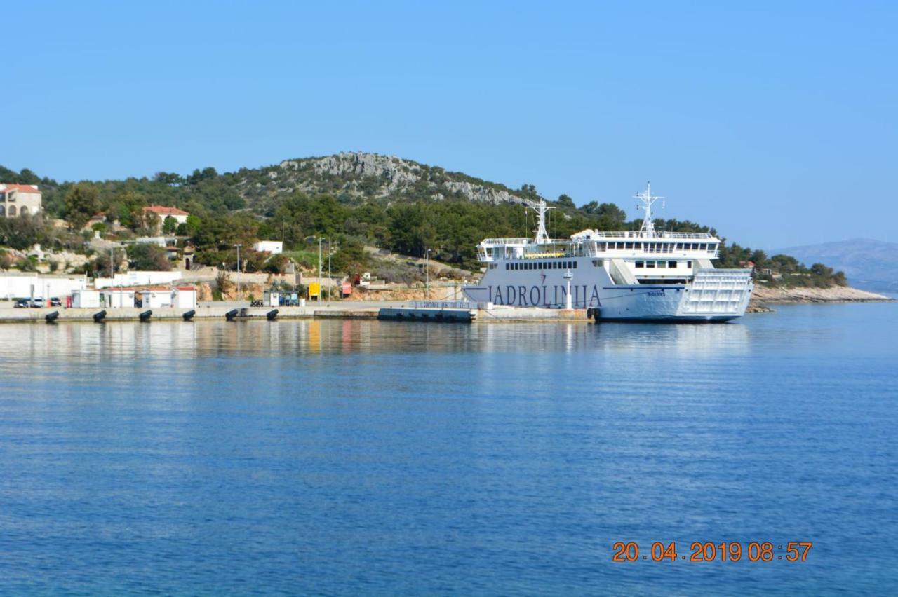 Sealodge - Luxe Villa, Private Pool, Mooring, Parking, Sea & Mountain View, At 150 M From Idyllic Private Beach Rogač Exteriér fotografie